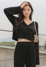 Load image into Gallery viewer, CONCHWEAR Sugar Crop Cardigan 2Colors