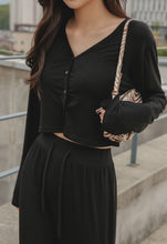 Load image into Gallery viewer, CONCHWEAR Sugar Crop Cardigan 2Colors
