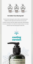 Load image into Gallery viewer, LAZY SOCIETY Cica Shaving Gel Frozen 250ml