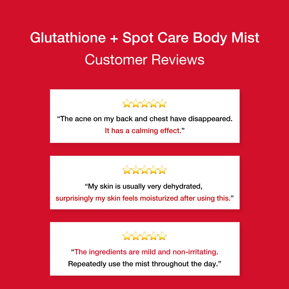 glutathione spot care body mist ANGEL'S LIQUID Glutathione + Spot Care Body Mist