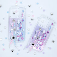Load image into Gallery viewer, SECOND UNIQUE NAME Unicon Beads Phone Clear Case Pink