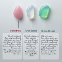 Load image into Gallery viewer, CREME CREME Sea Glass Soap 3Types Set A
