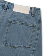 Load image into Gallery viewer, FALLETT Bermuda Denim Shorts Blue
