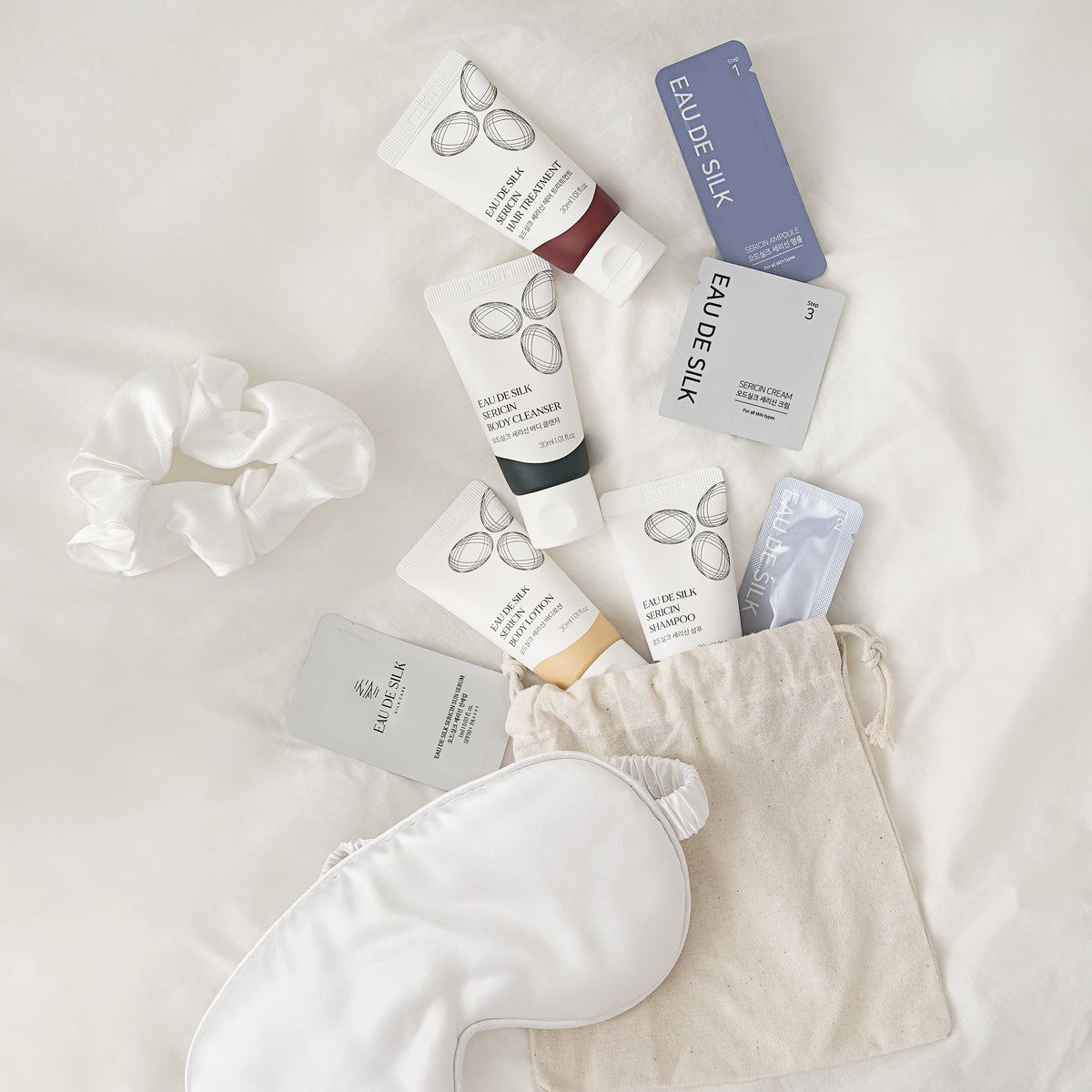 BJ SILK] EAU DE SILK Sericin Travel Kit – NOTAG GLOBAL