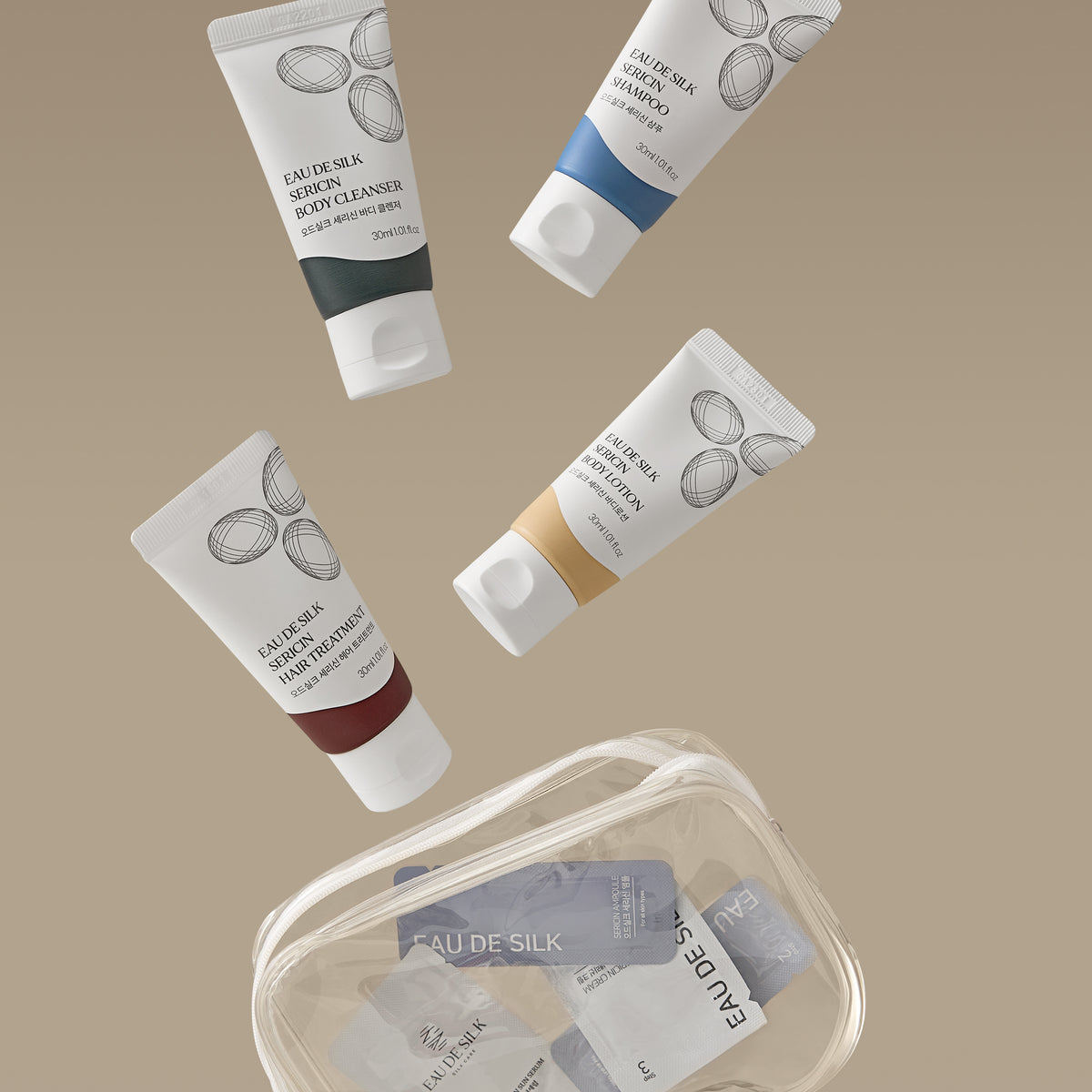 BJ SILK] EAU DE SILK Sericin Travel Kit – NOTAG GLOBAL