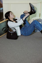 Load image into Gallery viewer, LOEKA Diane Hobo Bag Black