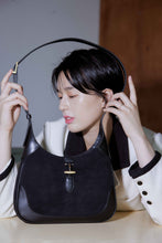 Load image into Gallery viewer, LOEKA Diane Hobo Bag Black