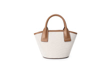 Load image into Gallery viewer, LOEKA Marqueta S Tote Bag Combi Brown