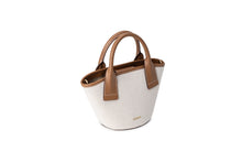 Load image into Gallery viewer, LOEKA Marqueta S Tote Bag Combi Brown