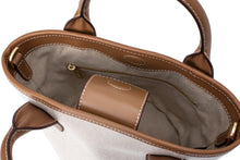 Load image into Gallery viewer, LOEKA Marqueta S Tote Bag Combi Brown