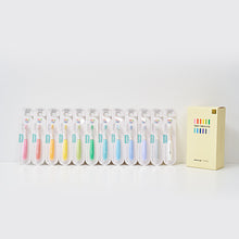 이미지를 갤러리 뷰어에 로드 , [GGD] The Twelve Toddler Toothbrush 12pcs (PASTEL)
