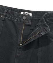 Load image into Gallery viewer, FALLETT Pigment Curved Pants Black