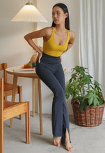 Load image into Gallery viewer, CONCHWEAR Bootcut Slit Leggings 4Colors