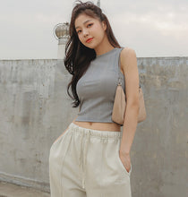 Load image into Gallery viewer, CONCHWEAR Bagel Ribbed Sleeveless 4Colors