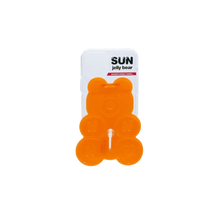 Load image into Gallery viewer, SECOND UNIQUE NAME SUN CASE CLEAR JELLY BEAR ORANGE