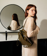 Load image into Gallery viewer, MARHEN.J Leanna Drawstring Backpack Khaki