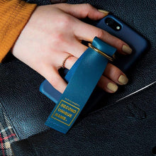 Load image into Gallery viewer, SECOND UNIQUE NAME Sun Leather Case Green Navy