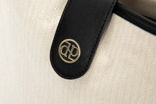 Load image into Gallery viewer, DEPOUND Town Bag Bucket Herringbone Ivory
