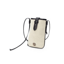 Load image into Gallery viewer, DEPOUND Town Bag Crossbody Mini Herringbone Ivory