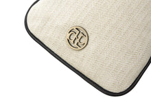 Load image into Gallery viewer, DEPOUND Town Bag Crossbody Mini Herringbone Ivory