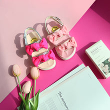 Load image into Gallery viewer, THANK YOU SHOES MUCH Moulin Glitter Ribbon Sandal 3Colors