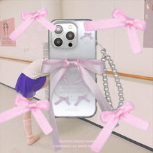 Load image into Gallery viewer, SECOND UNIQUE NAME Ballet Ribbon Clear Case Pink