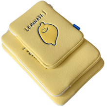 Load image into Gallery viewer, SECOND MORNING iPad Laptop Pouch Lemony
