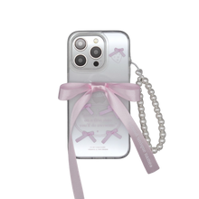 Load image into Gallery viewer, SECOND UNIQUE NAME Ballet Ribbon Clear Case Pink