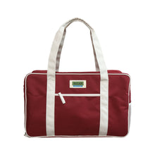 Load image into Gallery viewer, D.LAB Boston Multi Cross Duffle Bag Burgundy
