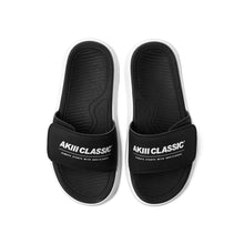 Load image into Gallery viewer, AKIII CLASSIC Dual Cushioning Slide Sandals Black