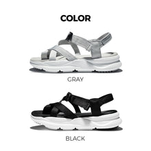 Load image into Gallery viewer, AKIII CLASSIC Bogota Sandals Black