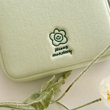 Load image into Gallery viewer, SECOND MORNING iPad Laptop Pouch Greenery