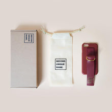 Load image into Gallery viewer, SECOND UNIQUE NAME Sun Leather Case Indian Pink