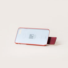 Load image into Gallery viewer, SECOND UNIQUE NAME Sun Leather Case Burgundy