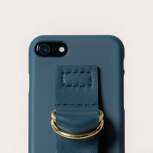 Load image into Gallery viewer, SECOND UNIQUE NAME Sun Leather Case Green Navy