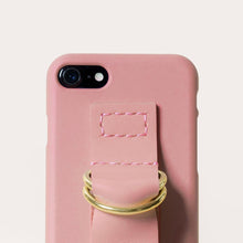 Load image into Gallery viewer, SECOND UNIQUE NAME Sun Leather Case Indian Pink