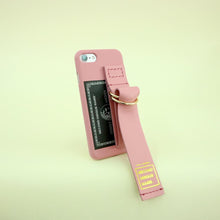 Load image into Gallery viewer, SECOND UNIQUE NAME Leather Card Case Indian Pink