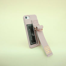 Load image into Gallery viewer, SECOND UNIQUE NAME Leather Card Case Natural Ivory