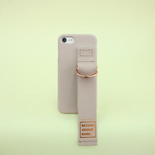 Load image into Gallery viewer, SECOND UNIQUE NAME Leather Card Case Natural Ivory
