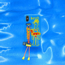 Load image into Gallery viewer, SECOND UNIQUE NAME Sun Case String Glossy Aqua Blue