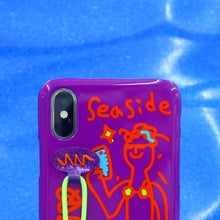 Load image into Gallery viewer, SECOND UNIQUE NAME Sun Case String Glossy Purple
