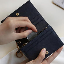 Load image into Gallery viewer, D.LAB Minette Half Wallet Navy
