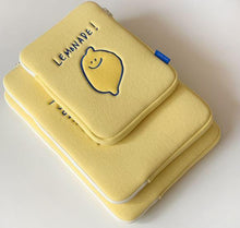 Load image into Gallery viewer, SECOND MORNING iPad Laptop Pouch Lemony
