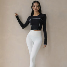 Load image into Gallery viewer, CONCHWEAR Berry Line Crop Top (4 Colours)