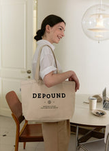 Load image into Gallery viewer, DEPOUND Voyage Bag L Ivory