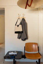 Load image into Gallery viewer, DEPOUND Town Bag Bucket Herringbone Ivory