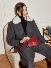 Load image into Gallery viewer, LOEKA Objet S Shoulder Bag Burgundy