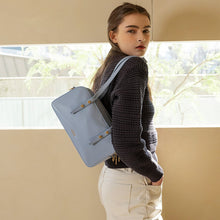 Load image into Gallery viewer, LOEKA Cube Tote Bag Sky Blue