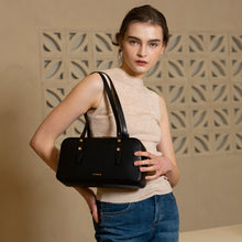 Load image into Gallery viewer, LOEKA Cube Tote Bag Black