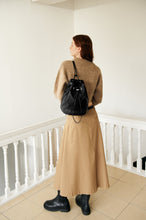 Load image into Gallery viewer, MARHEN.J Leanna Drawstring Backpack Black